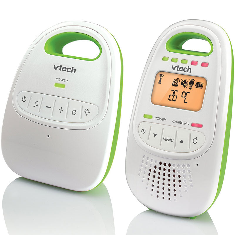Vtech Digital Audio Baby Monitor With LCD -White/Green