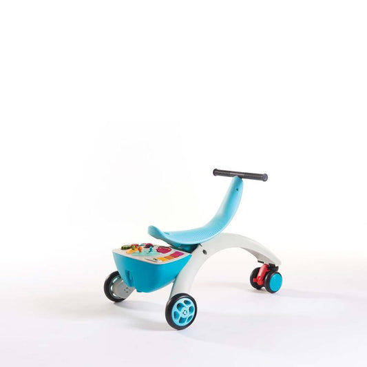 Tiny Love 5 in 1 Walk Behind & ride-on-Blue