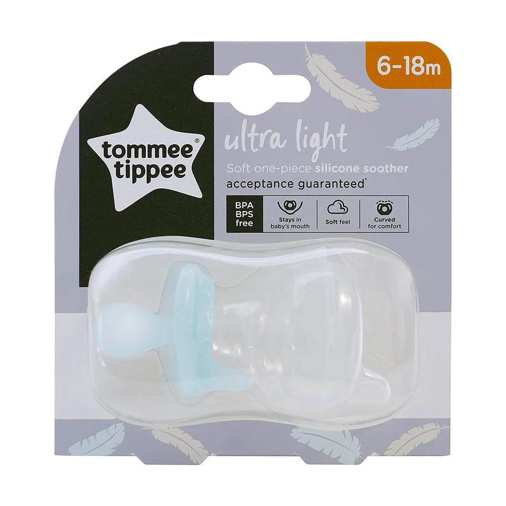Tommee Tippee - Ultralight Silicone Soother - 6-18m - 2pcs