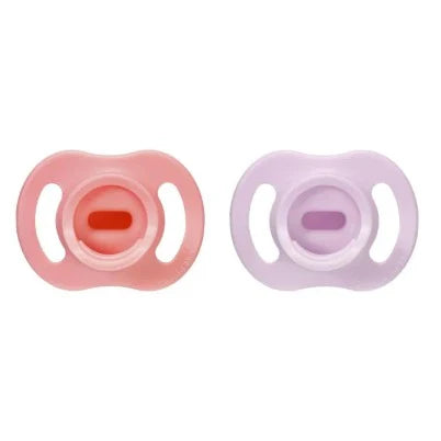 Tommee Tippe - Ultralight Fit Silicone - 0-6m - 2pcs - Girl Deco