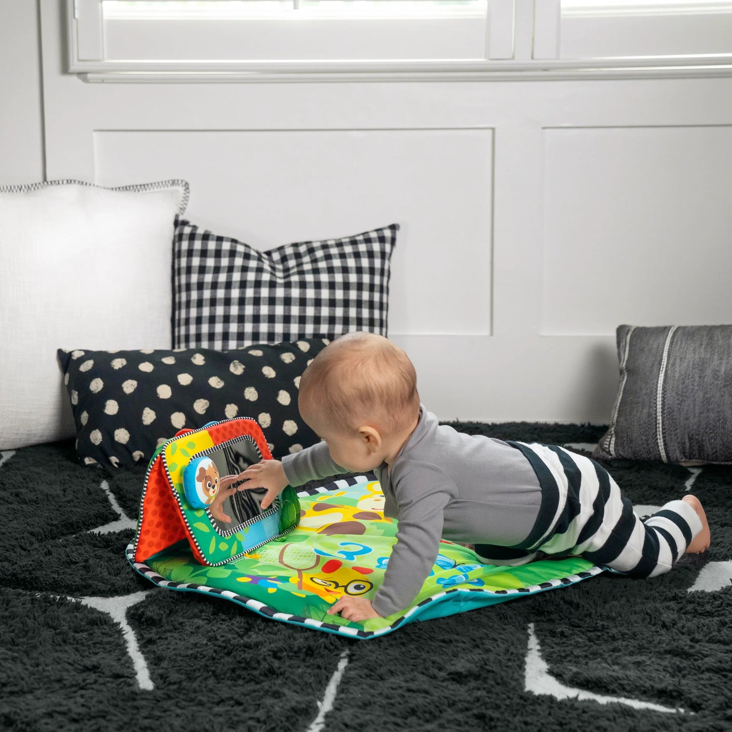 Kids2 - Be Dg Tummy Time - Mat And Mirror