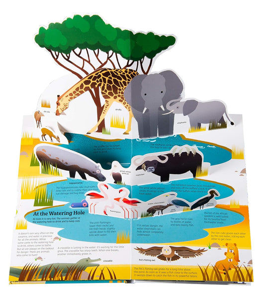 Tumama Kids - Ultimate Spotlight : Savanna Animals Book