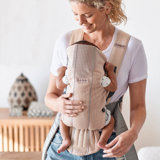Babybjorn - Baby Carrier Mini Jersey 3D - Pearly Pink
