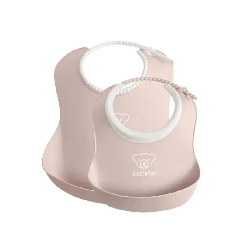 Babybjorn - Feeding Bib Set - 2pack - Powder Pink