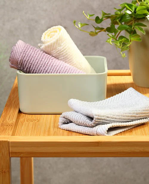 BabyOno - Bamboo Washcloths - 3pack - 789