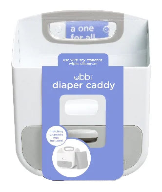Ubbi Diaper Caddy Grey