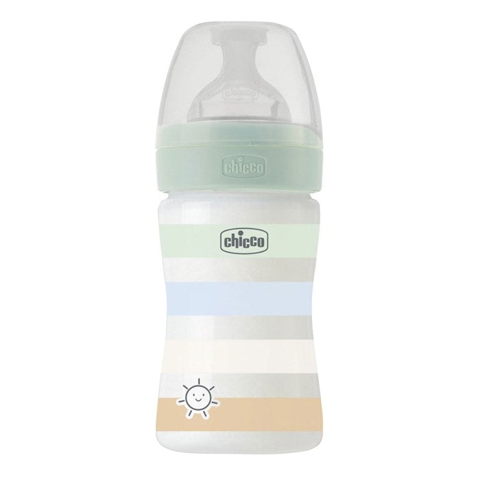 Chicco B-WB.PL.150ml.RUBBER TT, SLOW-Flow BPAfree