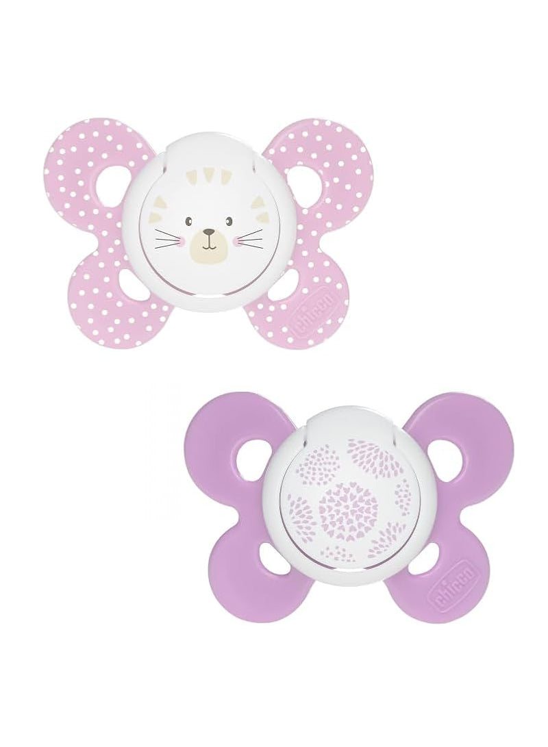Chicco D-PHYS.SiL. D.COMFORT 6-16M 2pcs GIRL