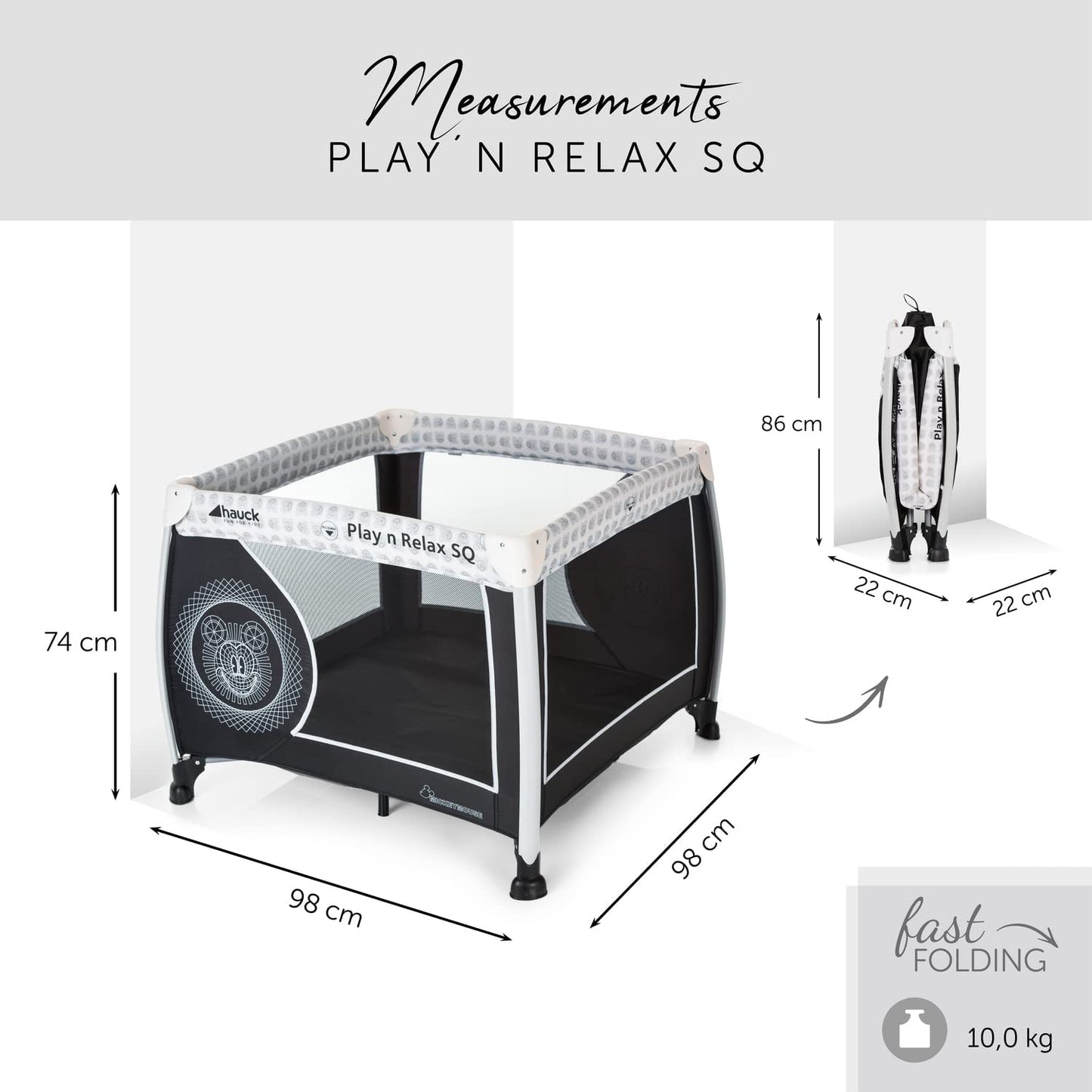 Hauck Play N Relax SQ - Mikey Cool Vibes