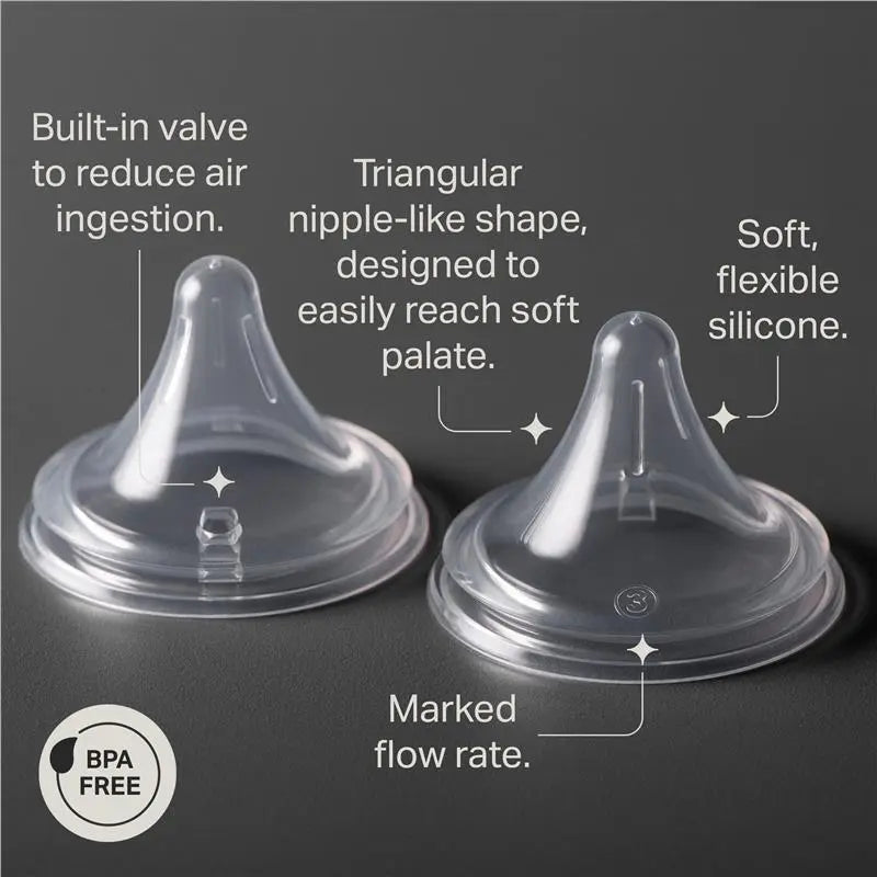 Tommee Tippee - 2x Teat Triangular -
