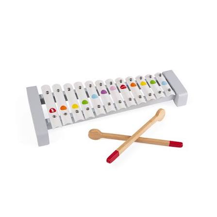 Janod - Metal Xylo Confetti - Wooden Sticks