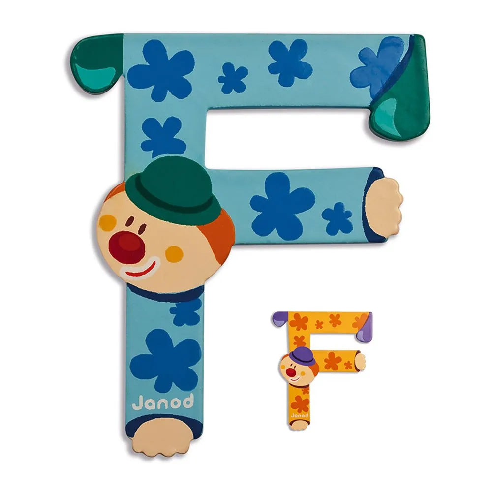 Janod Clown Letter F