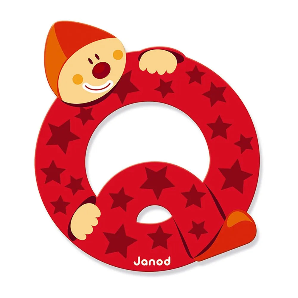 Janod Clown Letter Q