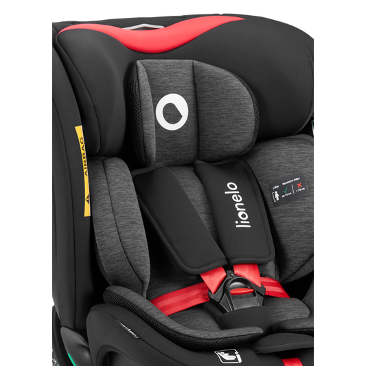Lionelo - Navy I-Size - Black Red