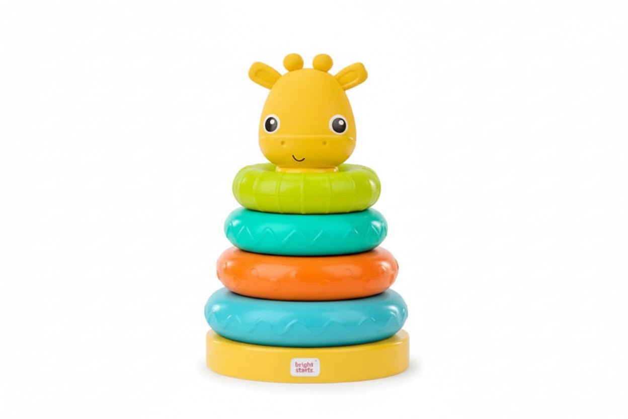 BS GIRAFFE TOWER STACKING TOY