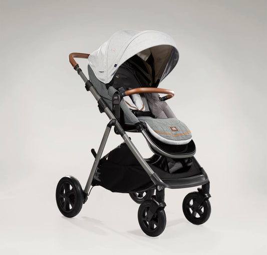 Aeria stroller signature Oyster + I-Level car seat signature with LX 2 Isofix base
