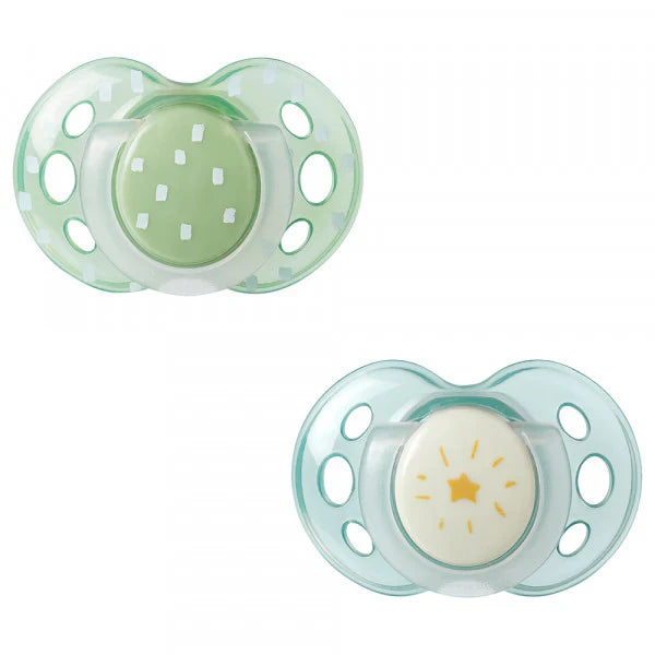 (TOMMEE TIPPEE) TT 2X 18-36M NIGHT STHR AL AR GLOW IN THE DARK