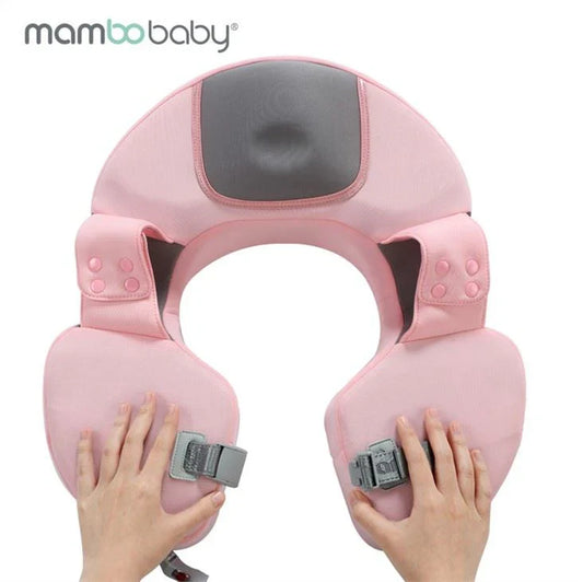 Mambobaby - Waist Float With Canopy -Seal Pink