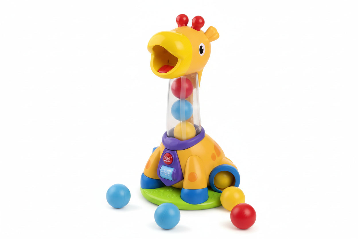 BS HAB SPINNIN SPOTS GIRAFFE BALL PLAY