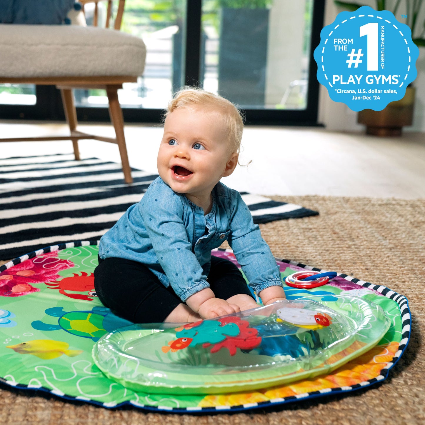 Kids2 - Be 2in1 Water Mat - Play Gym