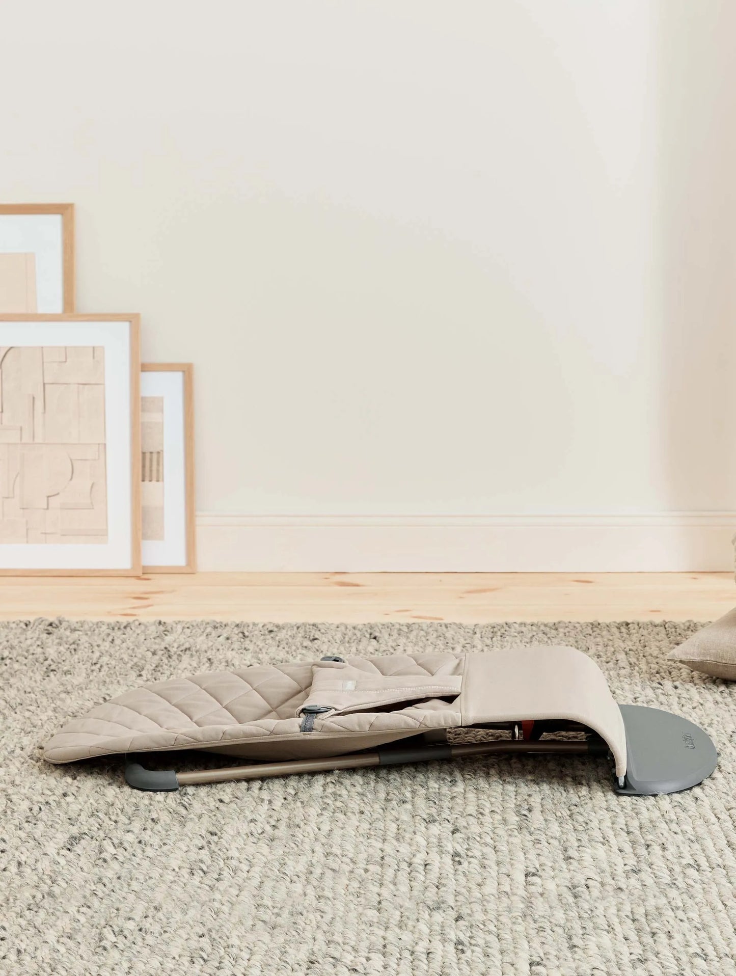 Babybjorn - Bouncer Bliss Wov. - Sand Gray