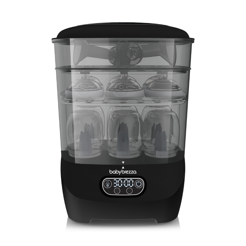 Baby Brezza One Step Baby Bottle Sterilizer and Dryer Advanced
Premium Black
