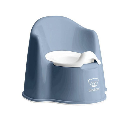 Babybjorn - Potty Chair - Deep Blue&White