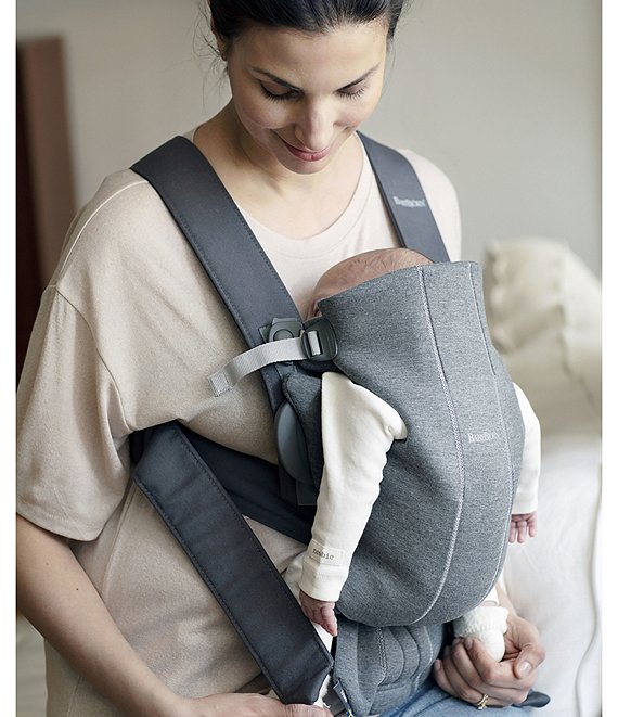 Babybjorn - Baby Carrier Mini Jersey 3D - Dark Grey