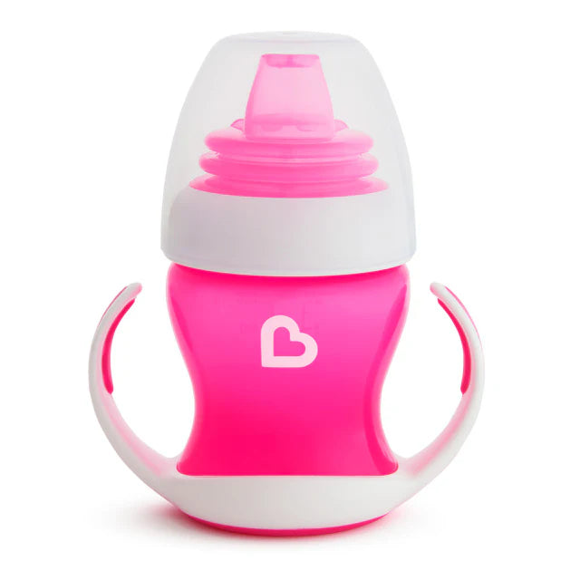 Munchkin - 4oz Gentle Transition Cup - Pink Sippy