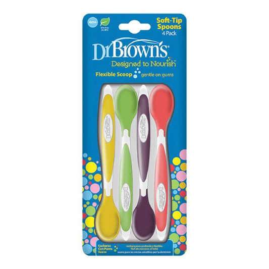 Soft Tip Toddler Feeding Spoons 4m+ , 4 Pack