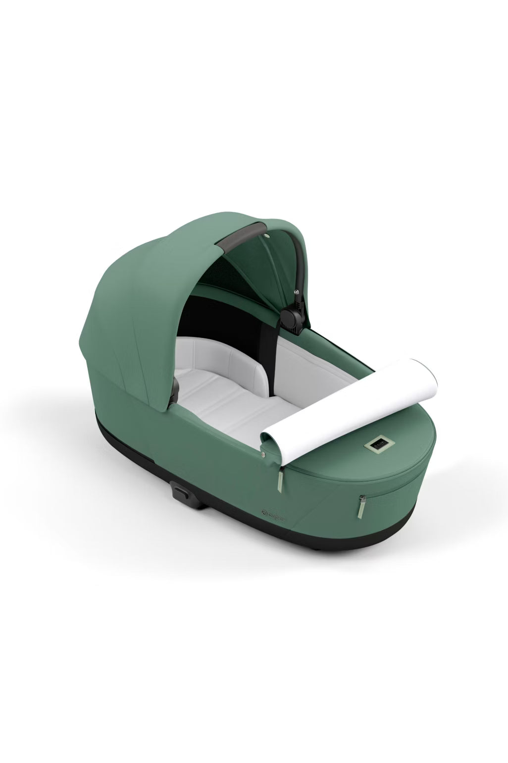 Cybex Priam Leaf Green + Cloud-T car seat (Bassinet, Base T & Adapters are optional)