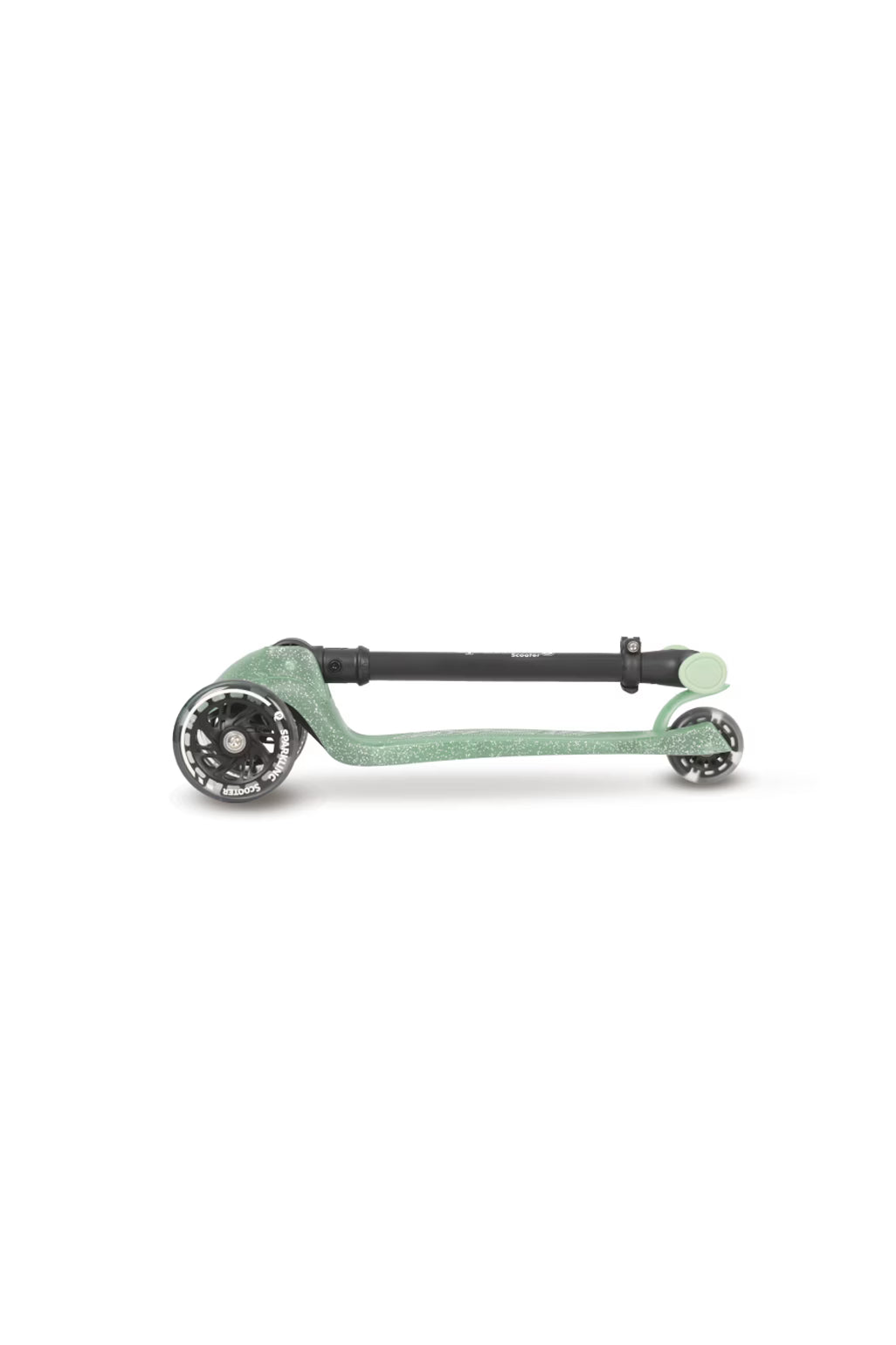 Q Play - Sparkling Led Flashing Wheels - Child Scooter Green
