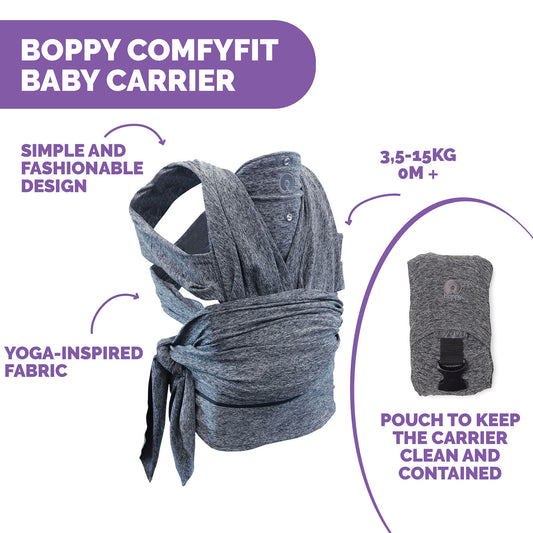 Chicco -  *COP* Bobby Comfyfit - Evo Baby Carrier - Grey