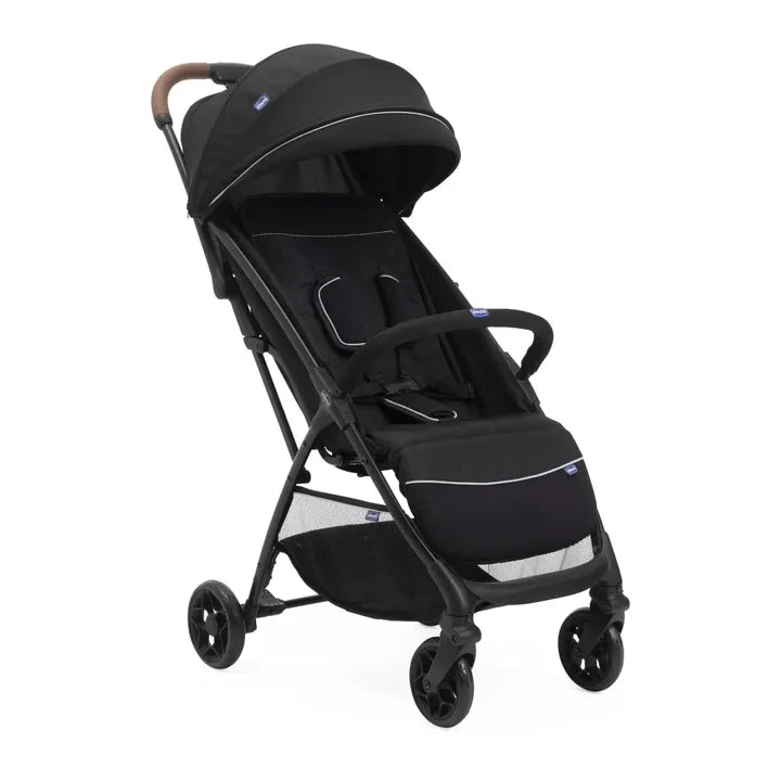 Chicco - Glee Stroller - Uneven Black - Travel Stroller