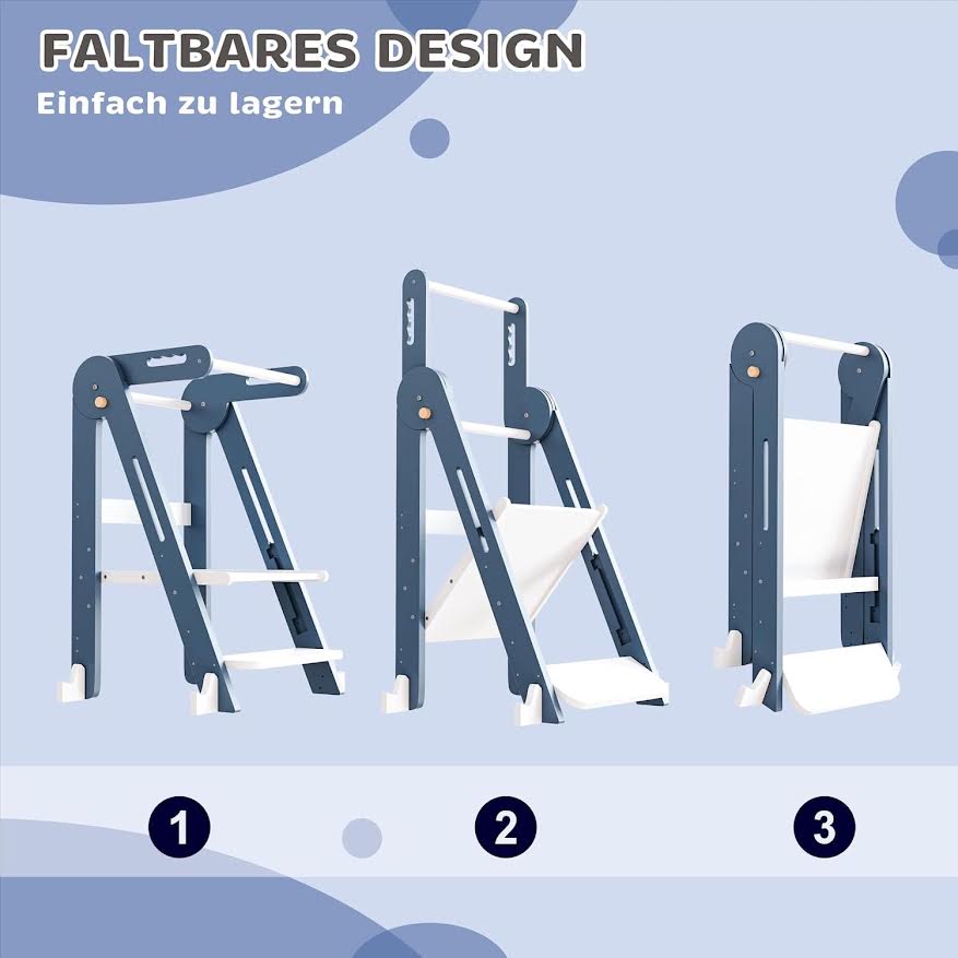 Foldable & Adjustable Learning Tower