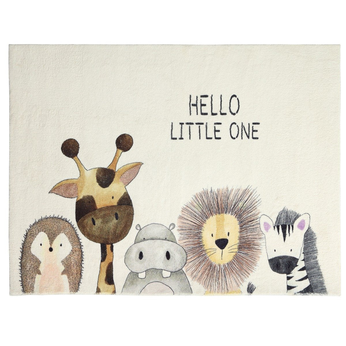 Baby Cashmere Rug 120x160 Safari Animal Nursery Décor