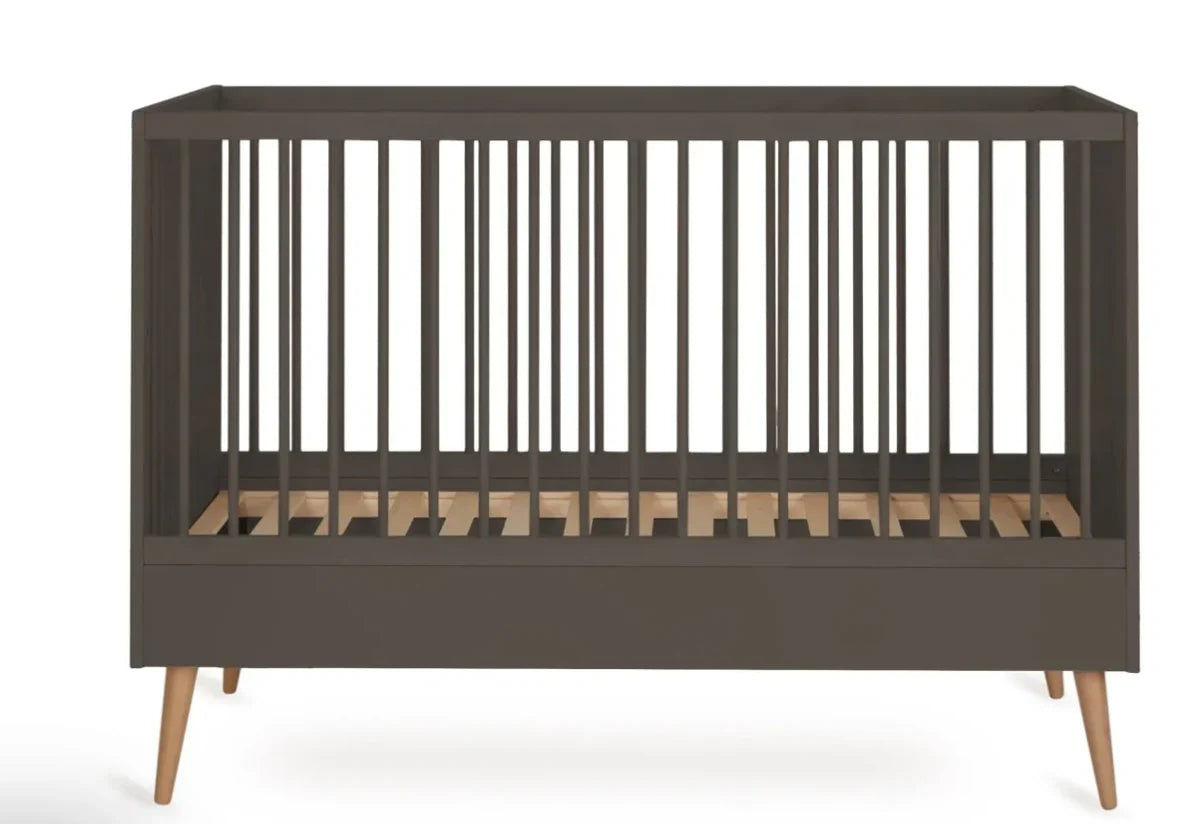 Quax Cocoon Convertible Bed 140x70cm Moss Crib