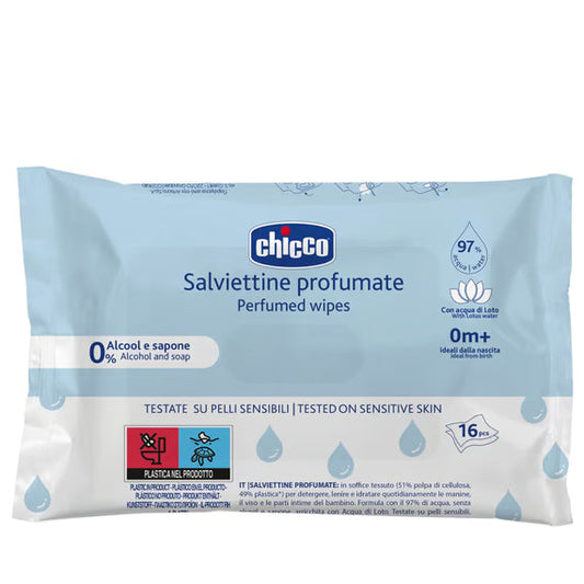 Chicco C- NEW POKET WIPES 16pces