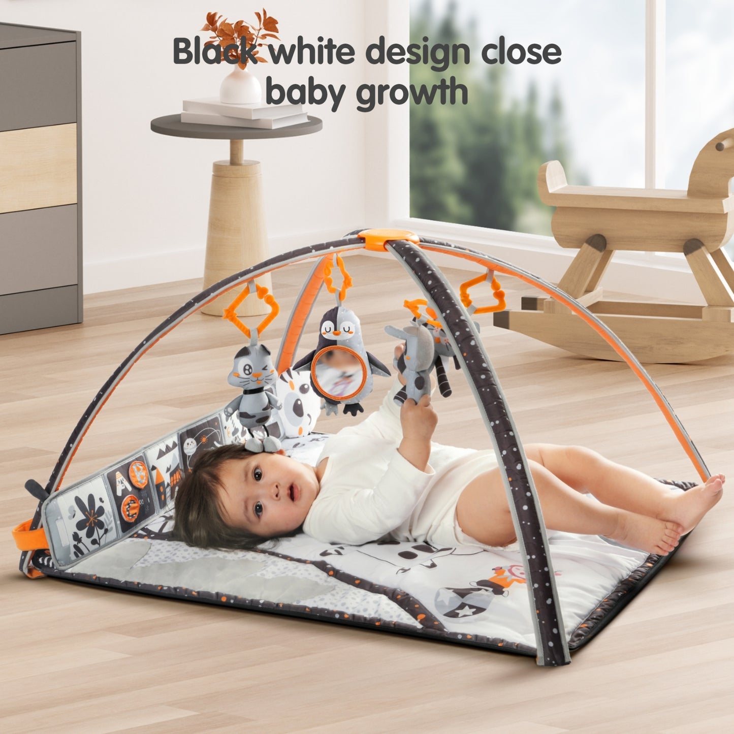 Tumama Kids - Soft Activity Playmat - Black&White