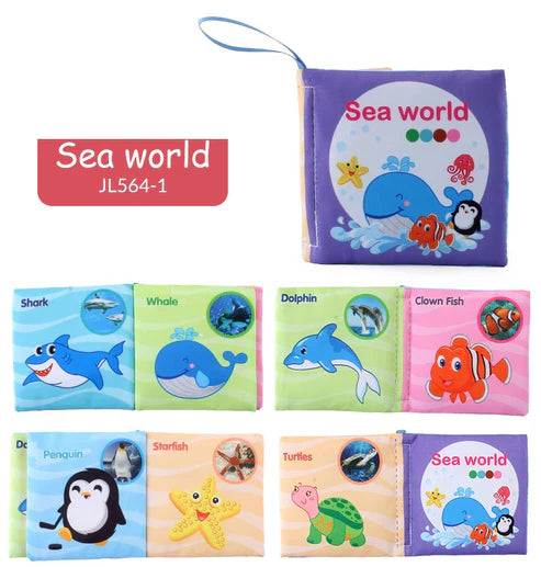 Tumama Kids - Colorful Learning Book - Cloth Book - Animal
