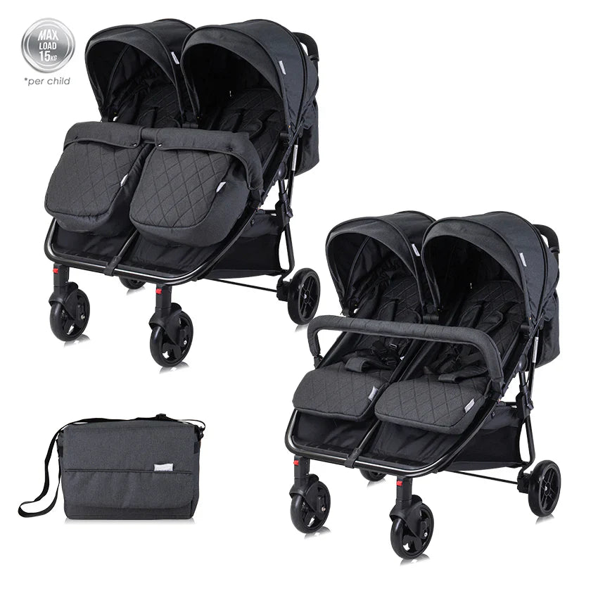 Baby Stroller DUO +bag BLACK
