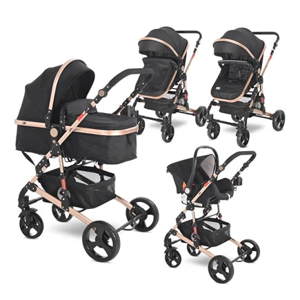 Baby Stroller ALBA CLASSIC SET BLACK