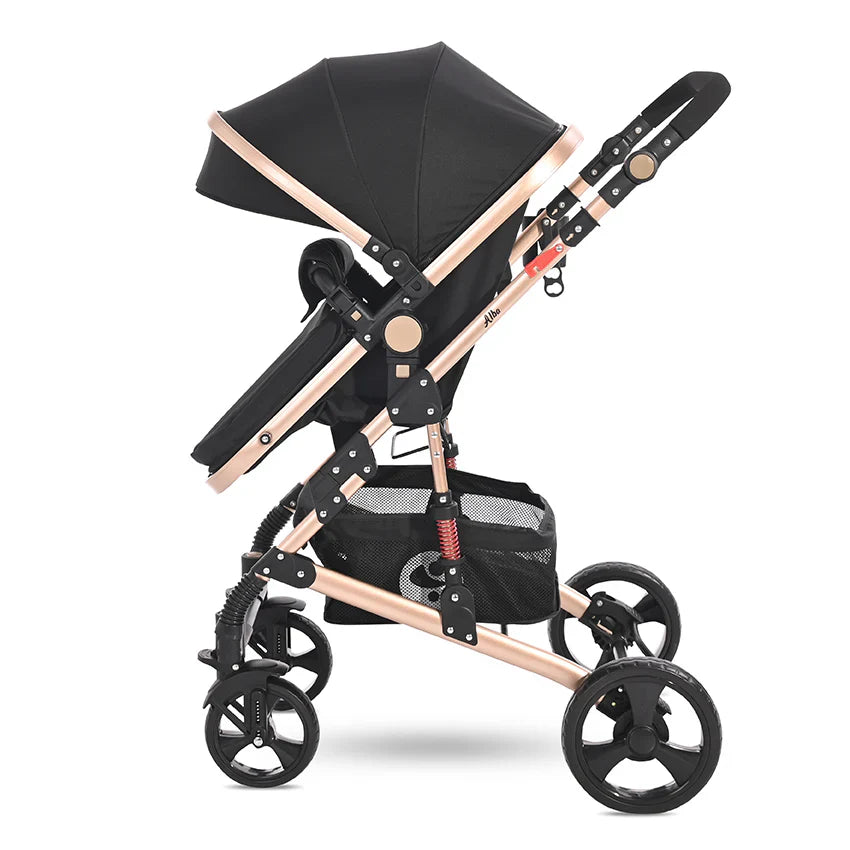 Baby Stroller ALBA CLASSIC SET BLACK