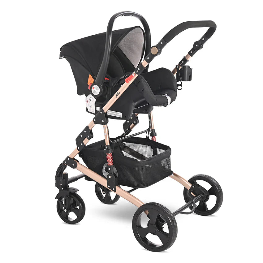 Baby Stroller ALBA CLASSIC SET BLACK