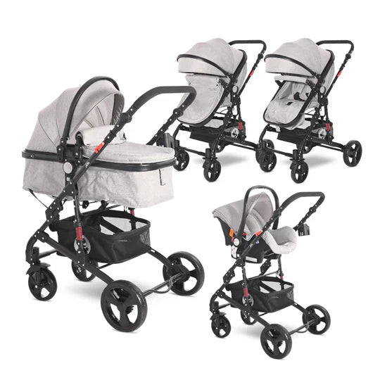 Baby Stroller ALBA CLASSIC SET GREY
