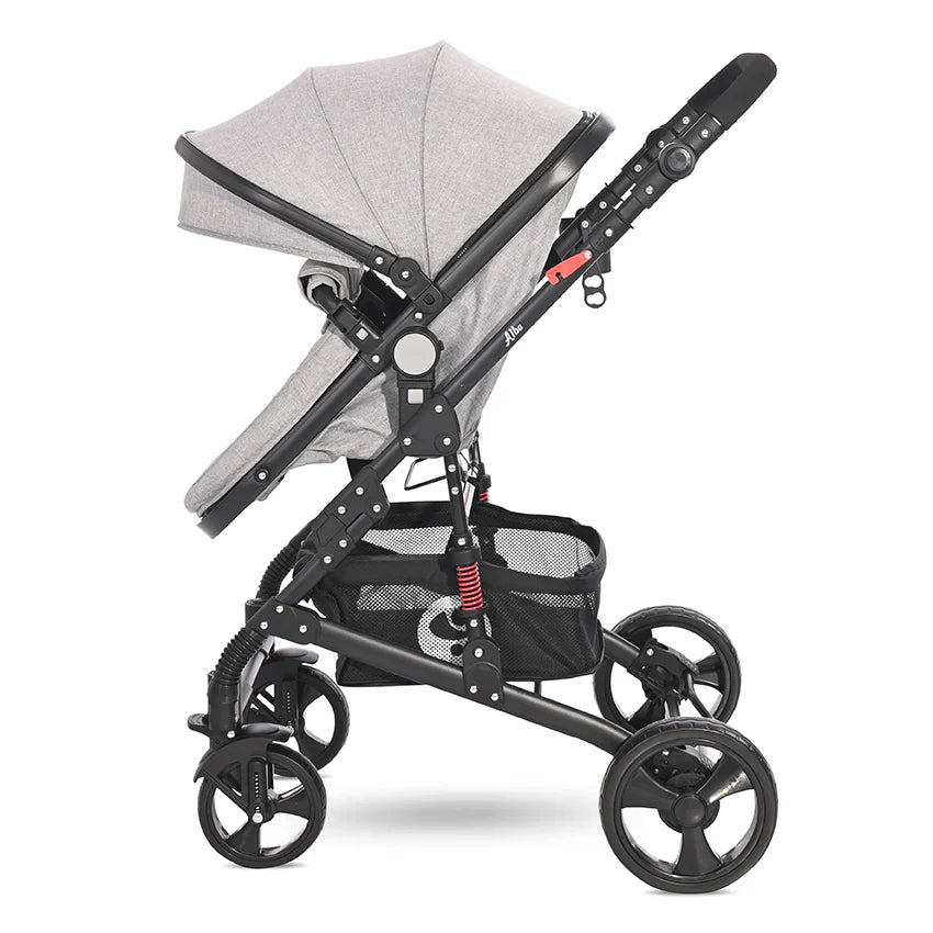 Baby Stroller ALBA CLASSIC SET GREY