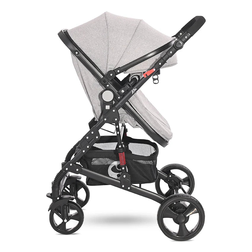 Baby Stroller ALBA CLASSIC SET GREY