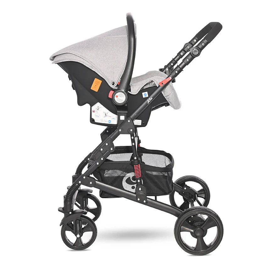 Baby Stroller ALBA CLASSIC SET GREY