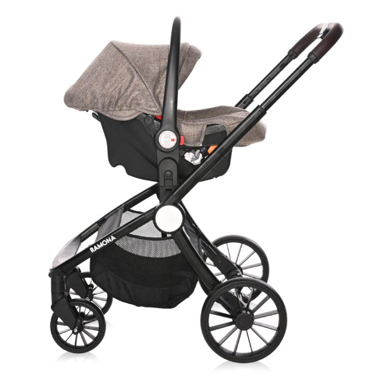 Lorelli - Combi Ramona Stroller Travel System 3in1 - Beige