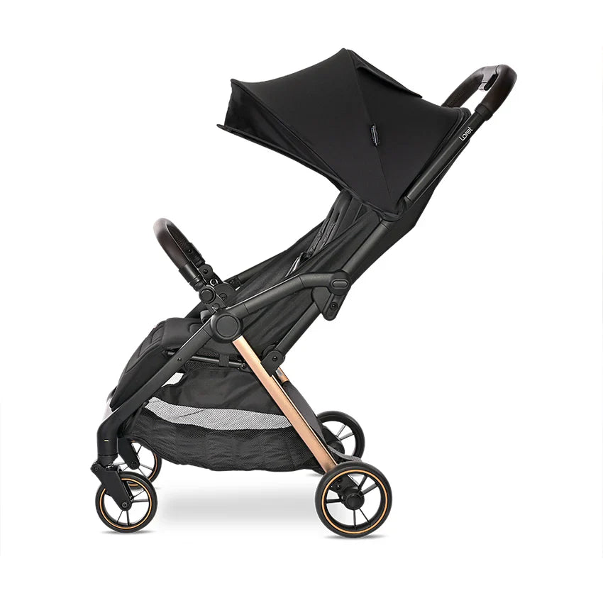 AUTOFOLDING BABY STROLLER LORET BLACK